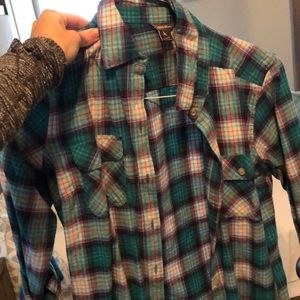 Eddie Bauer plaid shirt